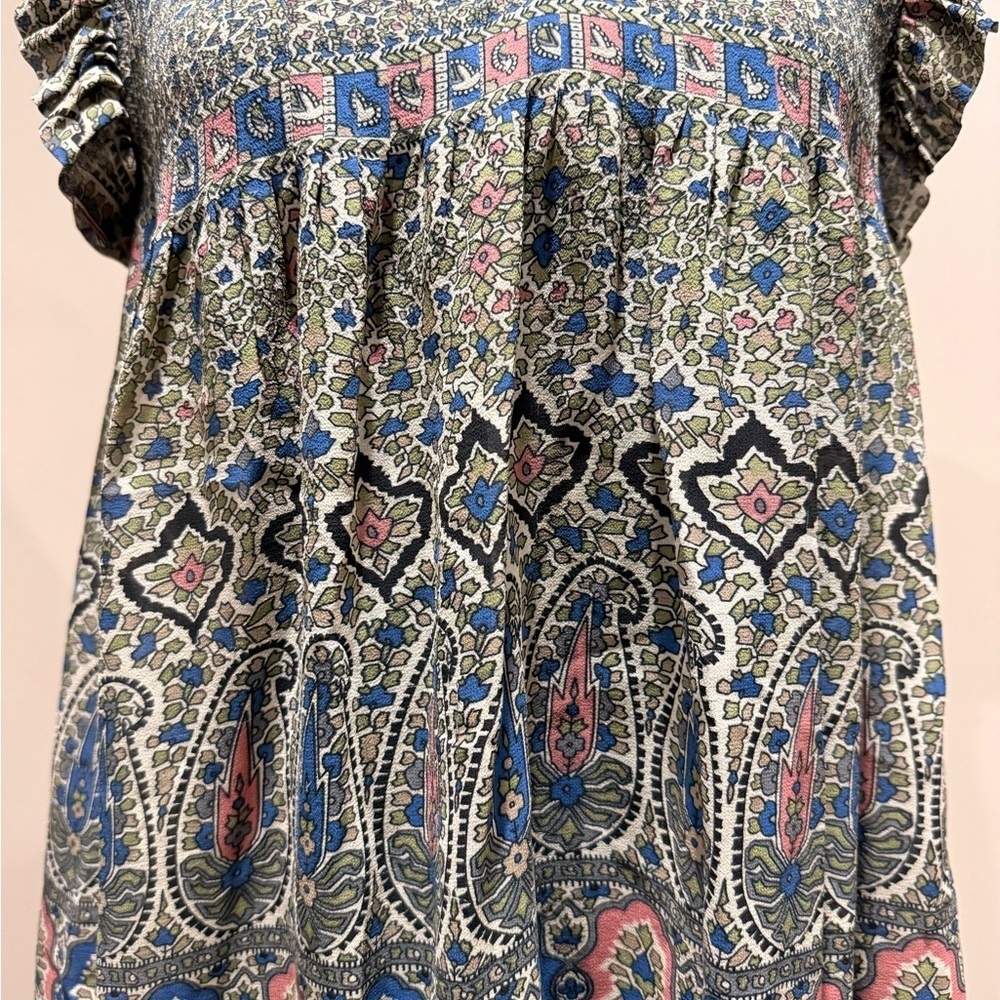 Joie Multicolor Patterned Blouse - Picture 2 of 6